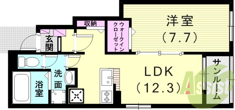 間取図