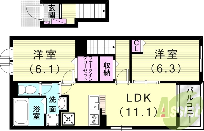間取図