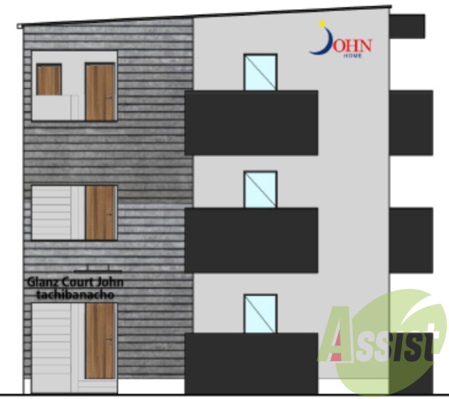 Ｇｌａｎｚ　Ｃｏｕｒｔ　Ｊｏｈｎ　立花町の外観