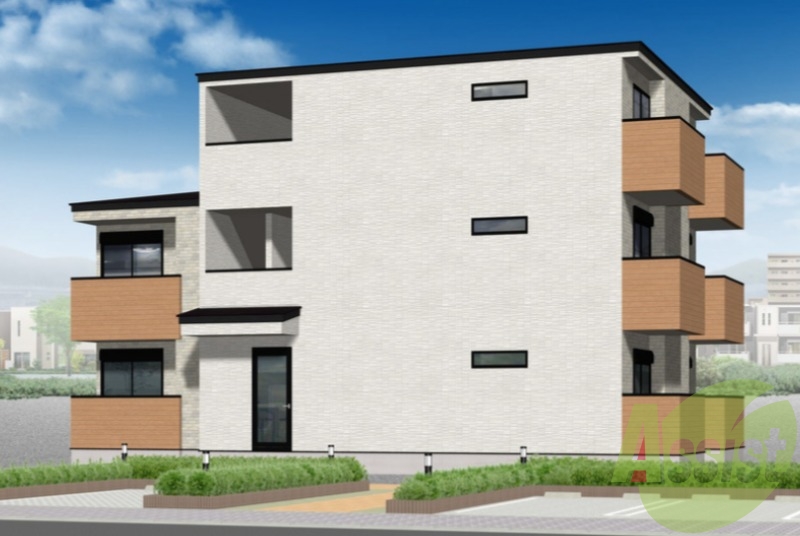 (仮称)La-Crea七松町二丁目の外観