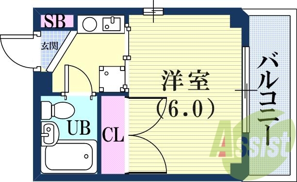 使いやすい間取りです。