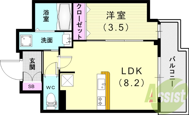 間取図