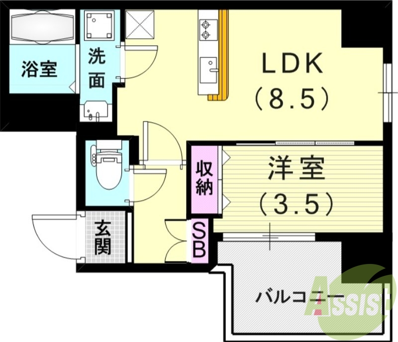 間取図