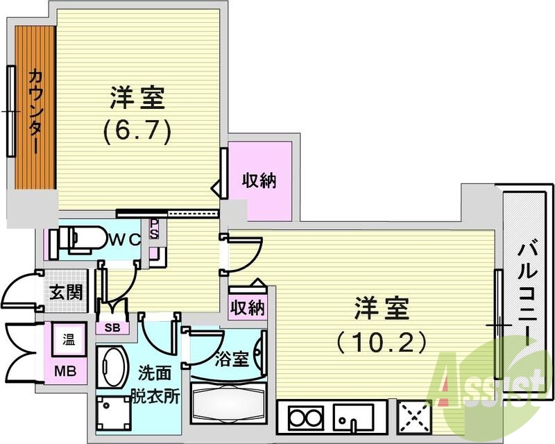 間取図