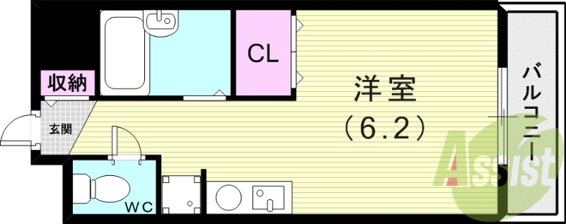 3階の間取り図