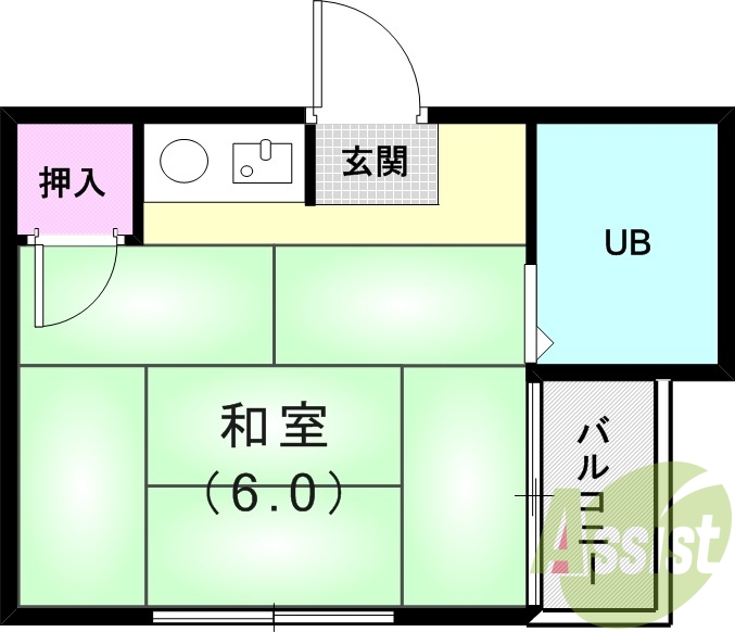 3階の間取り図