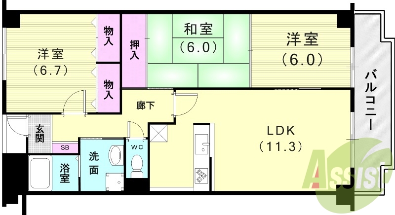 間取図