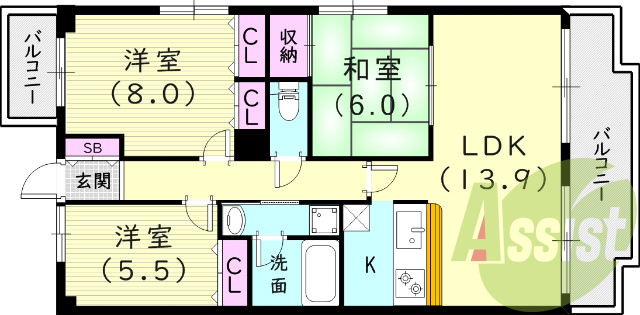 間取図