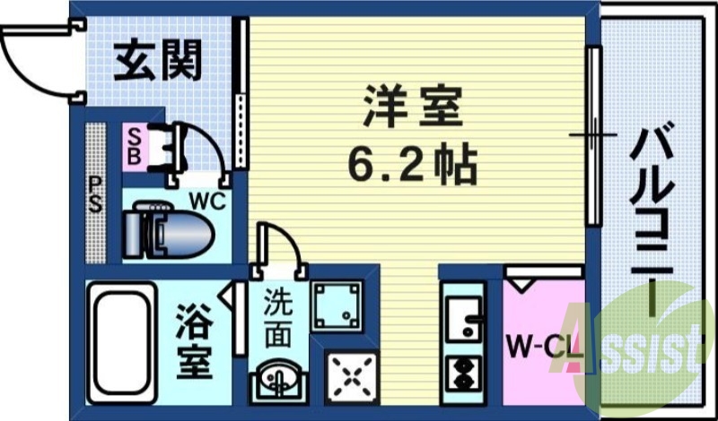 3階の間取り図