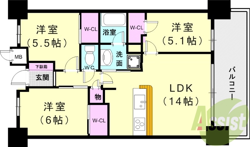 間取図