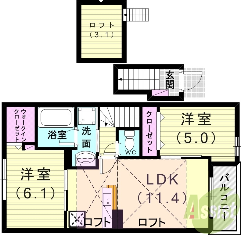 間取図