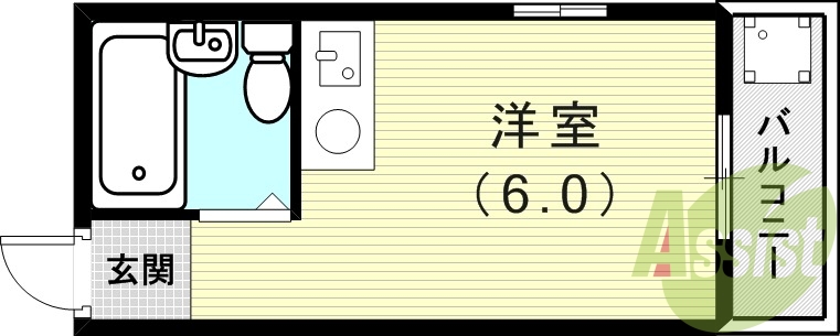 9階の間取り図