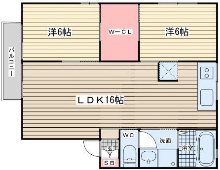 人気の全室フローリング。収納スペースも充実しています。