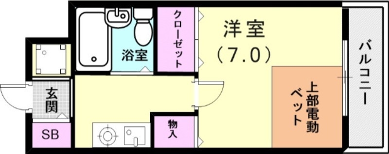 3階の間取り図