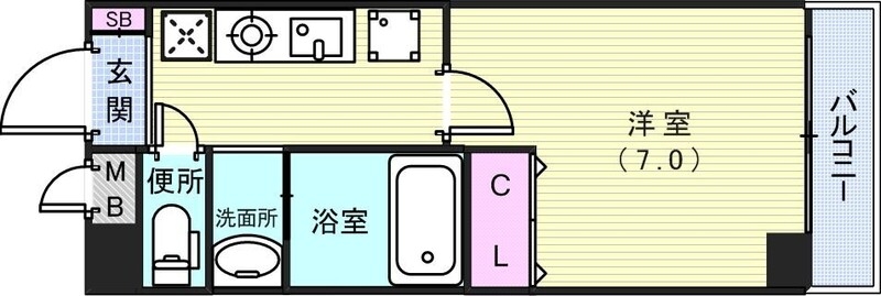 3階の間取り図