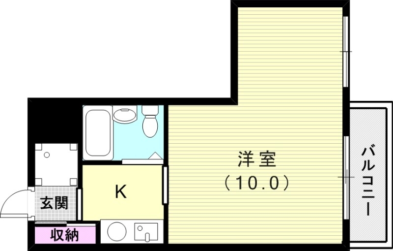 2階の間取り図