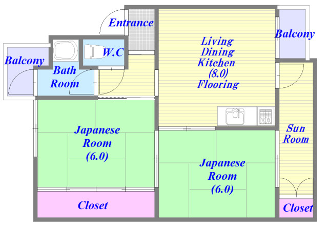 シンプルな住み心地を実感できる素敵な間取りになってます。