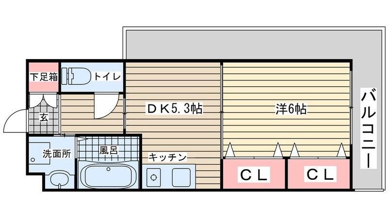 3階の間取り図