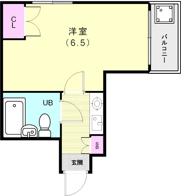 3階の間取り図