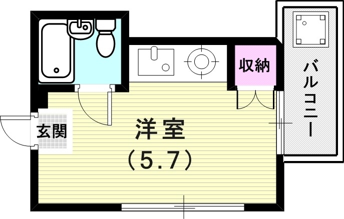 シンプルな住み心地を実感できる素敵な間取りになってます。
