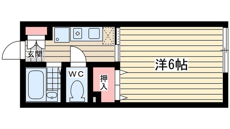 2階の間取り図