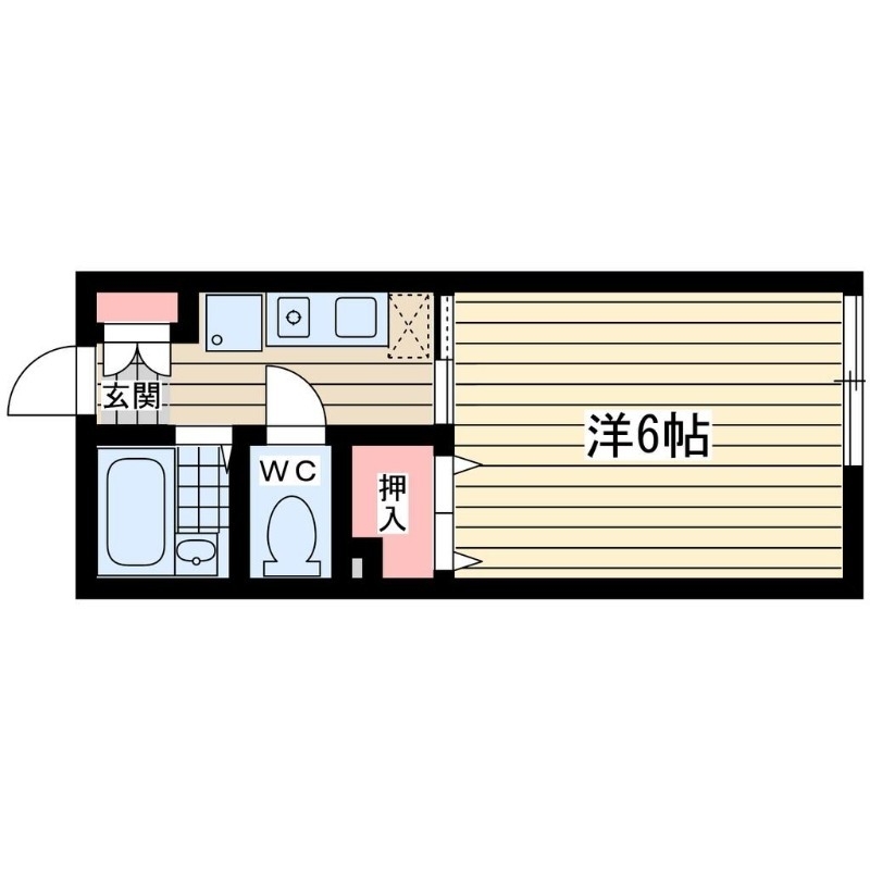 2階の間取り図