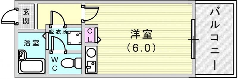 1階の間取り図