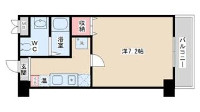 5階の間取り図