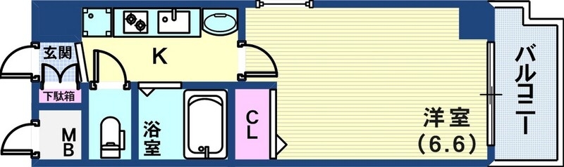 5階の間取り図