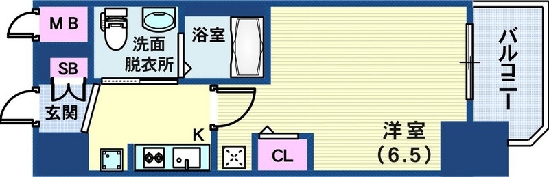 13階の間取り図