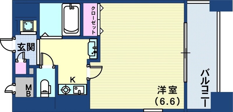 2階の間取り図