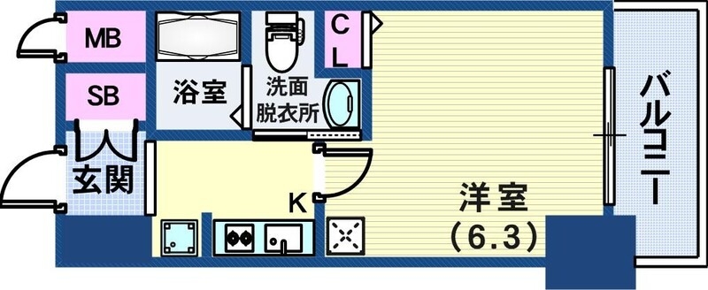 15階の間取り図