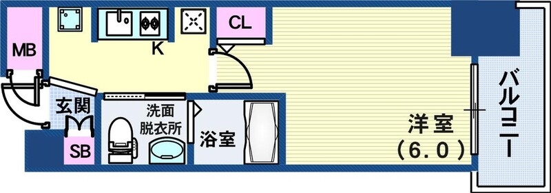 13階の間取り図