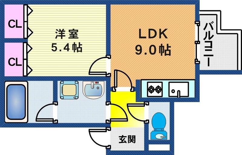 11階の間取り図