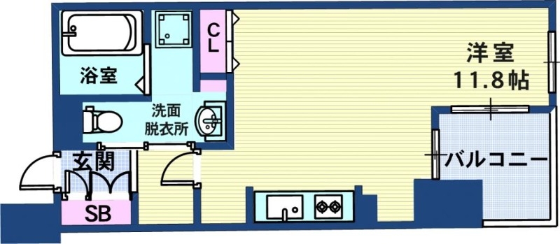 7階の間取り図