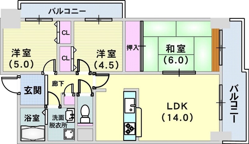 間取図