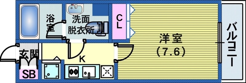 3階の間取り図