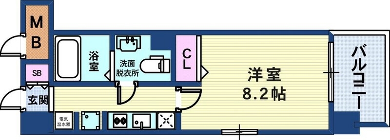 13階の間取り図