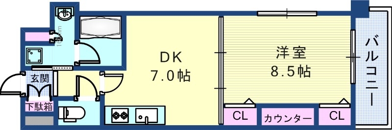 10階の間取り図