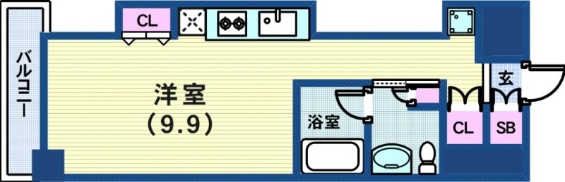 13階の間取り図
