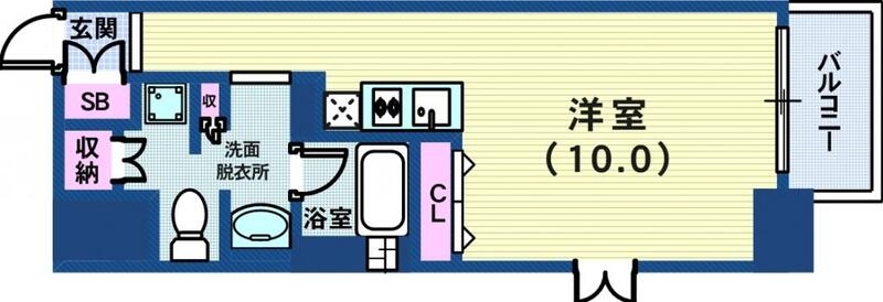 13階の間取り図