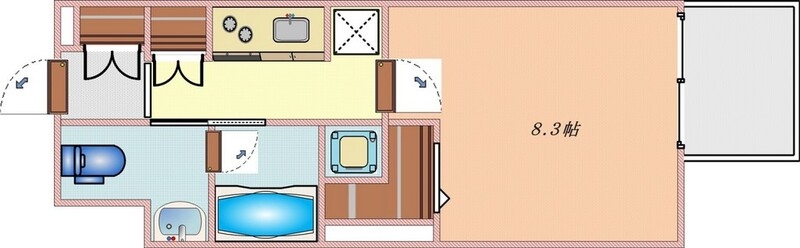 5階の間取り図