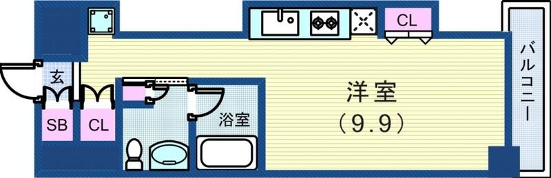 10階の間取り図
