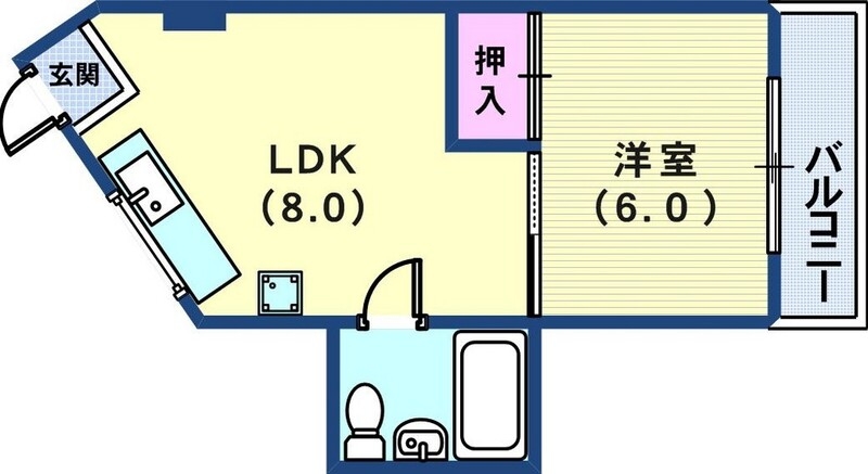3階の間取り図