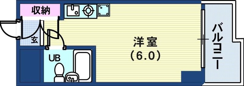 2階の間取り図