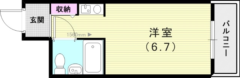 7階の間取り図