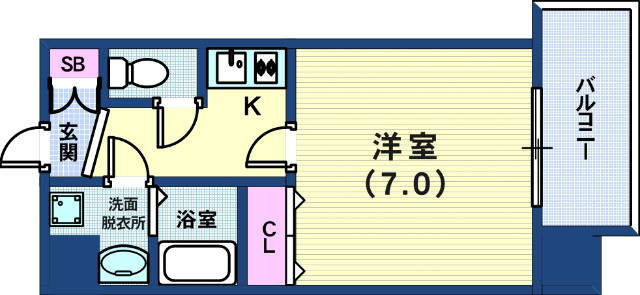 3階の間取り図