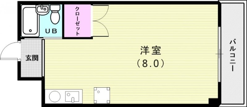 4階の間取り図