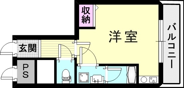 5階の間取り図