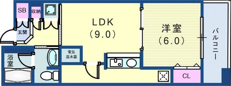 7階の間取り図